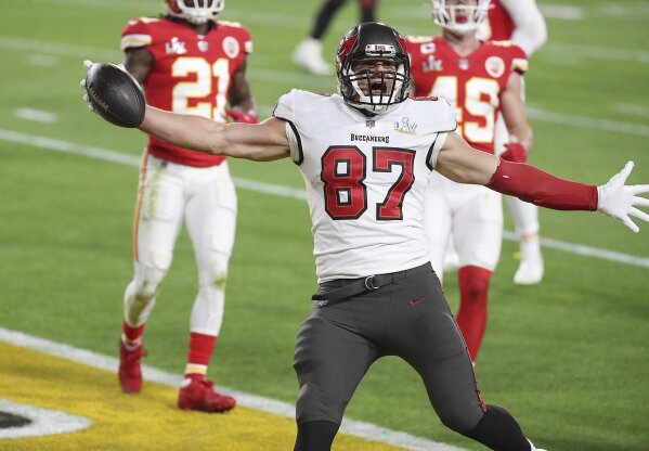 Gronk in tampa bay uniform sales